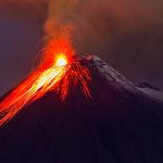 Выбросы углекислого газа из вулкана способствовали изменению климата в Триасе