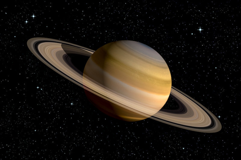 Кольца и наклон Сатурна могут быть результатом отсутствия древней луны